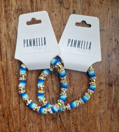 Blue Luxe Stack Bracelet