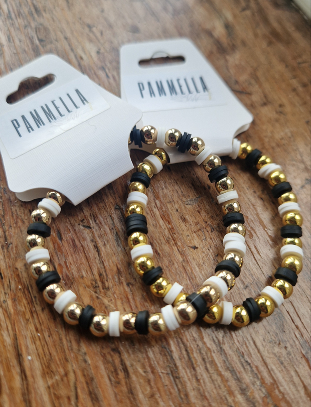 Gold Mode Stack Bracelet